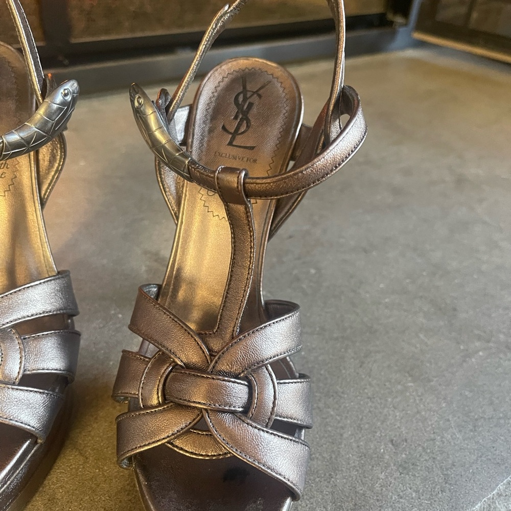 Ysl Gorgeous Platform Sandal - image 6